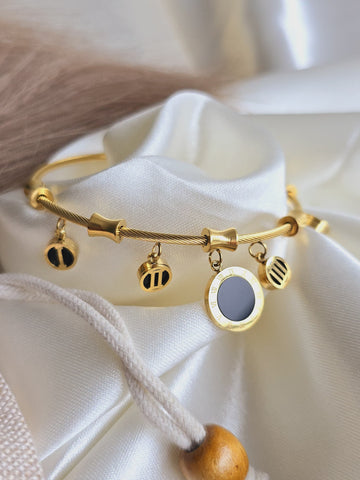 Imperial Numerals Bangle