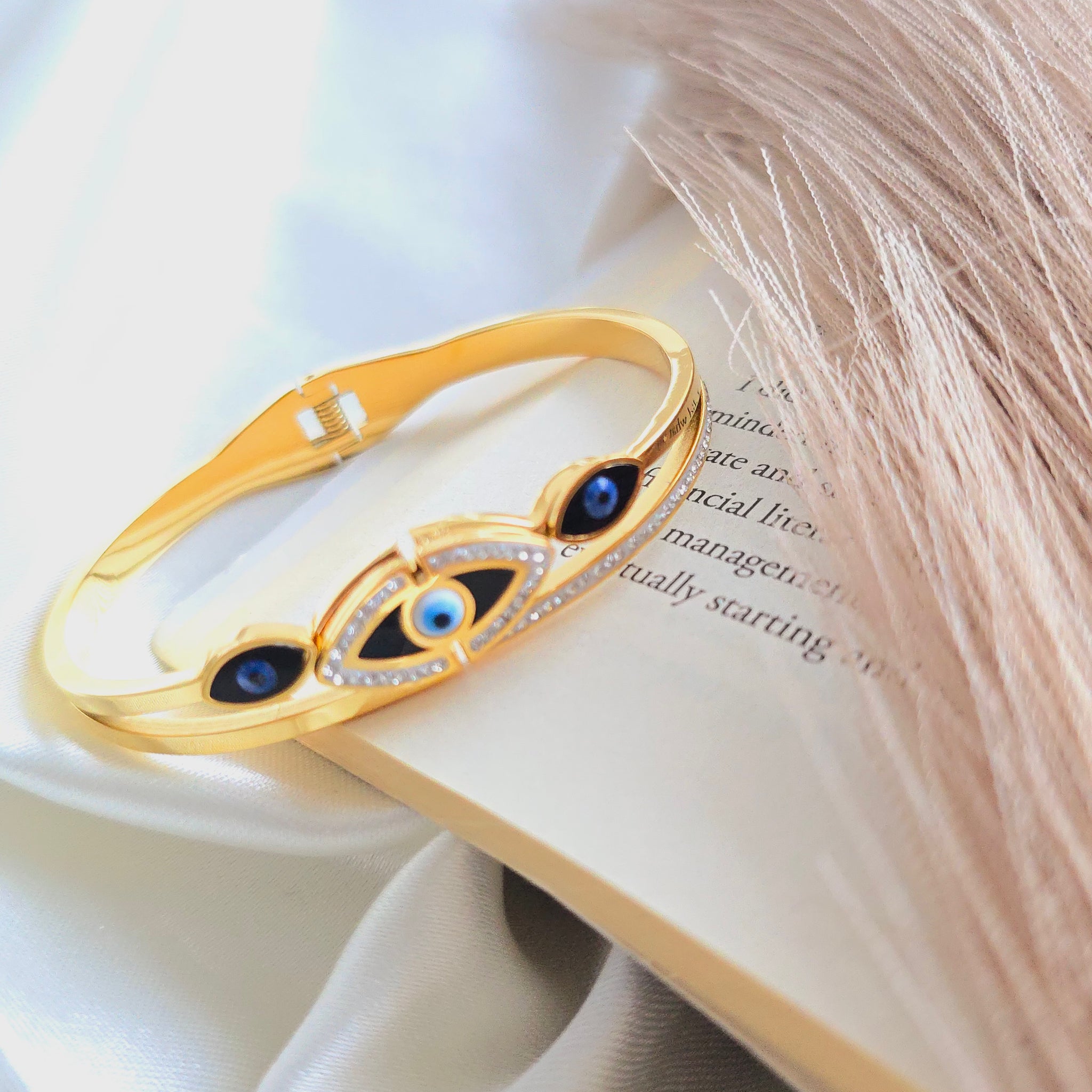 Ethereal Gaze Evil Eye Bracelet