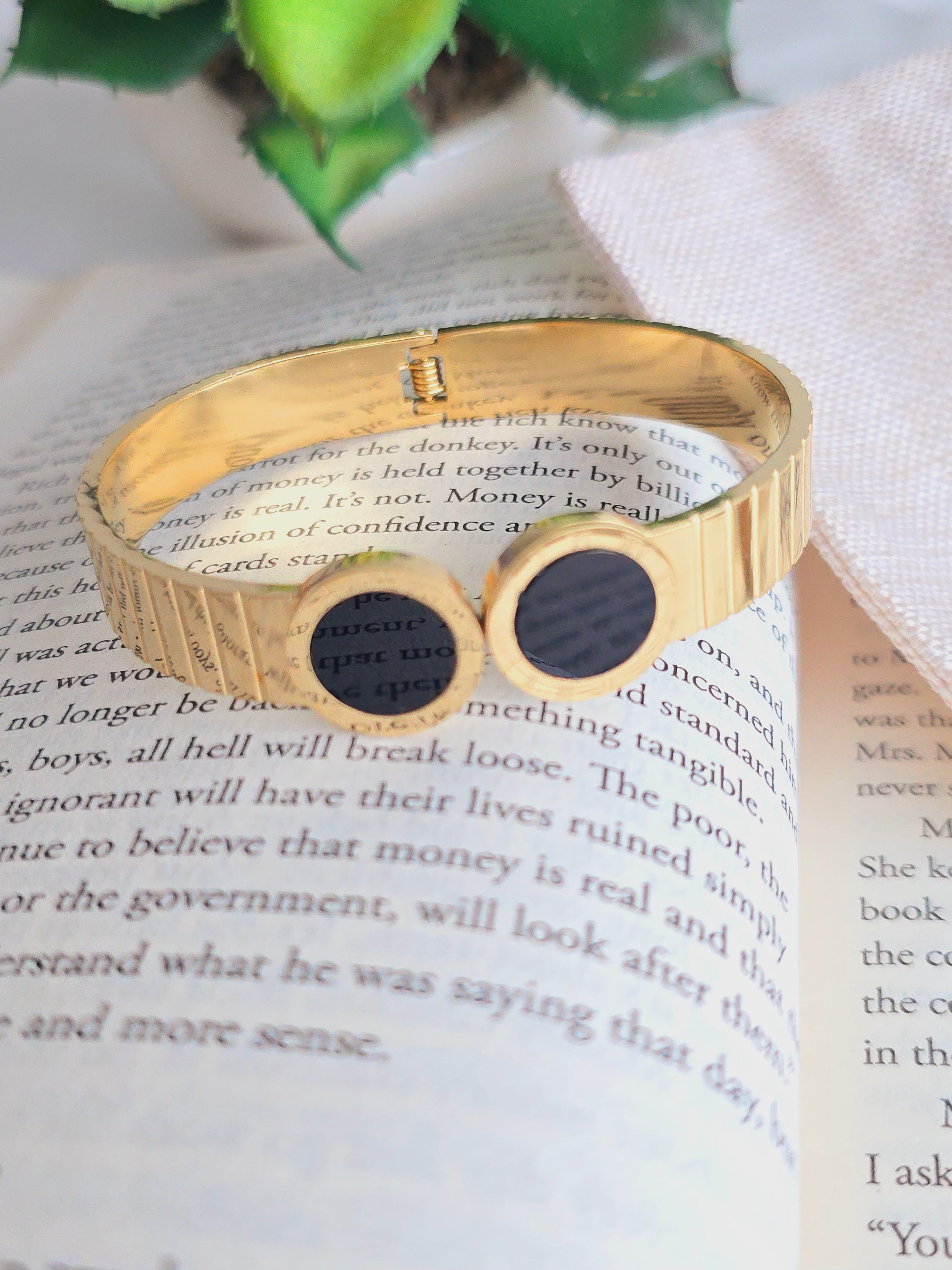 Roman Empress Dual Dial Cuff