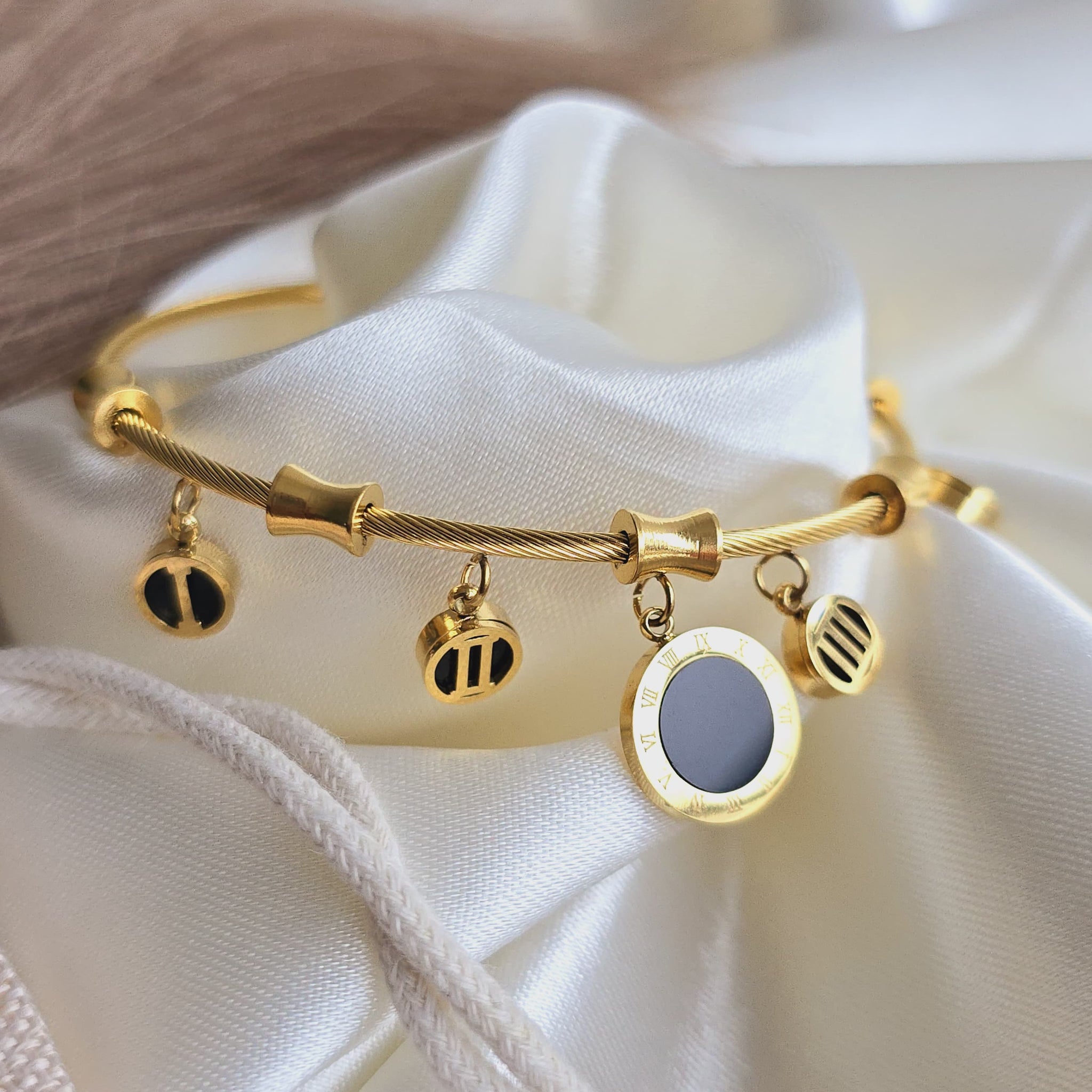 Imperial Numerals Bangle