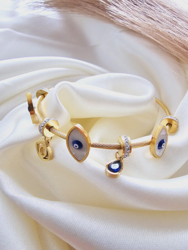 Celestial Charm Evil Eye Bracelet